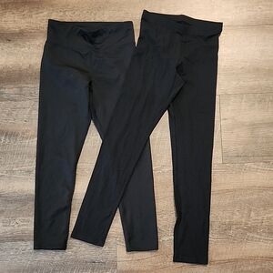 Black Kids Leggings